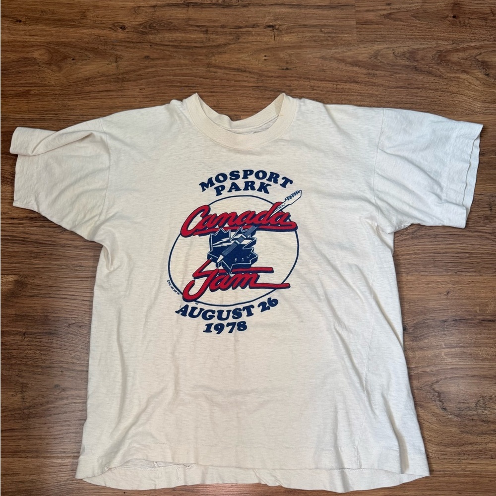 Vintage 1979 Rare Canada Jam Baby Tee
